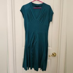 Elegant Teal 1940's Style Dress